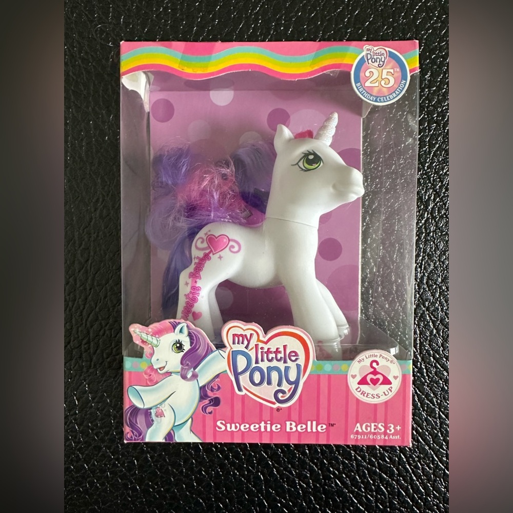 My Little Pony Sweetie Belle 25th Anniversary Birthday Celebration New In Box